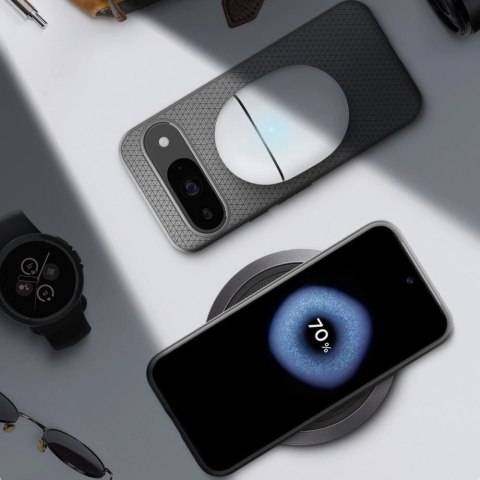 Etui Spigen Liquid Air na Google Pixel 9 / 9 Pro - szare Etui Spigen Liquid Air na Google Pixel 9 / 9 Pro - szare