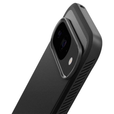 Etui Spigen Rugged Armor na Google Pixel 9 / 9 Pro - czarne Etui Spigen Rugged Armor na Google Pixel 9 / 9 Pro - czarne