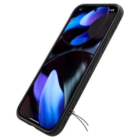 Etui Spigen Rugged Armor na Google Pixel 9 / 9 Pro - czarne Etui Spigen Rugged Armor na Google Pixel 9 / 9 Pro - czarne