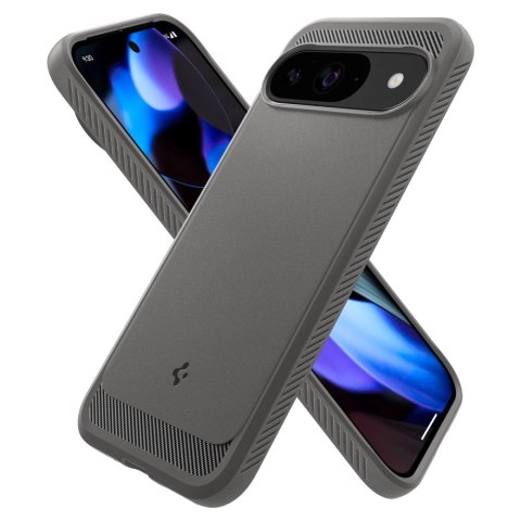 Etui Spigen Rugged Armor na Google Pixel 9 / 9 Pro - szare Etui Spigen Rugged Armor na Google Pixel 9 / 9 Pro - szare