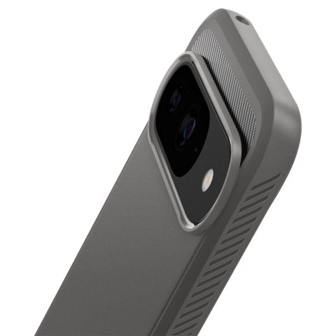Etui Spigen Rugged Armor na Google Pixel 9 / 9 Pro - szare Etui Spigen Rugged Armor na Google Pixel 9 / 9 Pro - szare