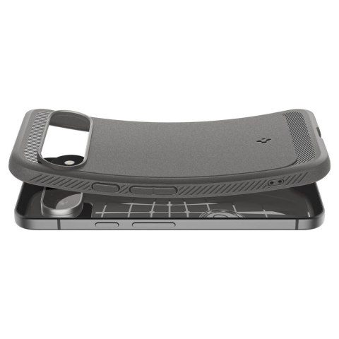 Etui Spigen Rugged Armor na Google Pixel 9 / 9 Pro - szare Etui Spigen Rugged Armor na Google Pixel 9 / 9 Pro - szare