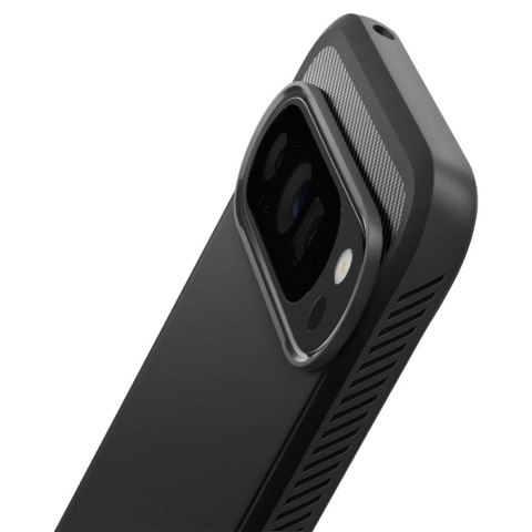 Etui Spigen Rugged Armor na Google Pixel 9 Pro XL - czarne Etui Spigen Rugged Armor na Google Pixel 9 Pro XL - czarne