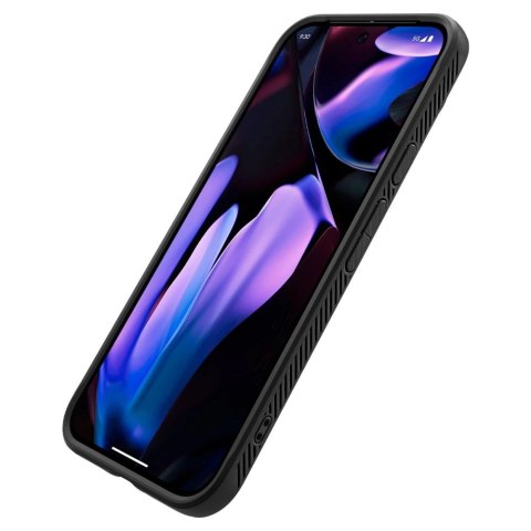 Etui Spigen Rugged Armor na Google Pixel 9 Pro XL - czarne Etui Spigen Rugged Armor na Google Pixel 9 Pro XL - czarne