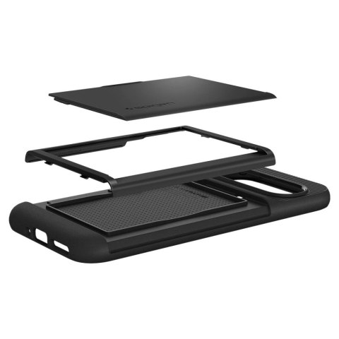 Etui Spigen Slim Armor CS na Google Pixel 9 / 9 Pro - czarne Etui Spigen Slim Armor CS na Google Pixel 9 / 9 Pro - czarne