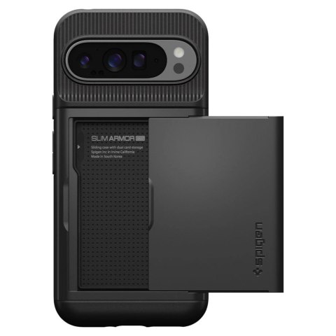 Etui Spigen Slim Armor CS na Google Pixel 9 Pro XL - czarne Etui Spigen Slim Armor CS na Google Pixel 9 Pro XL - czarne