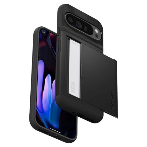 Etui Spigen Slim Armor CS na Google Pixel 9 Pro XL - czarne Etui Spigen Slim Armor CS na Google Pixel 9 Pro XL - czarne