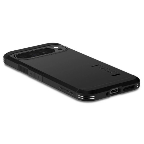 Etui Spigen Tough Armor na Google Pixel 9 Pro XL - czarne Etui Spigen Tough Armor na Google Pixel 9 Pro XL - czarne