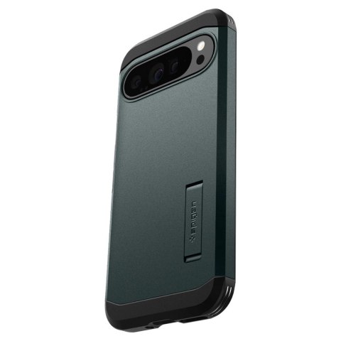 Etui Spigen Tough Armor na Google Pixel 9 Pro XL - zielone Etui Spigen Tough Armor na Google Pixel 9 Pro XL - zielone