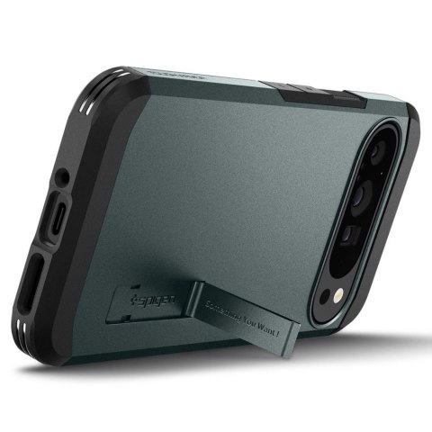 Etui Spigen Tough Armor na Google Pixel 9 Pro XL - zielone Etui Spigen Tough Armor na Google Pixel 9 Pro XL - zielone