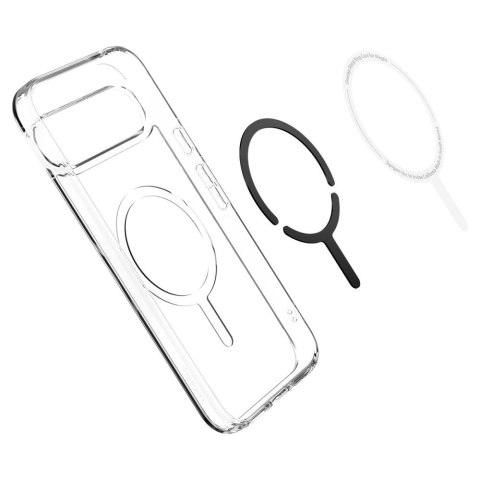 Etui Spigen Ultra Hybrid OneTap Ring MagSafe Google Pixel 9 Pro - białe Etui Spigen Ultra Hybrid OneTap Ring MagSafe Google Pixel 9 Pro - białe