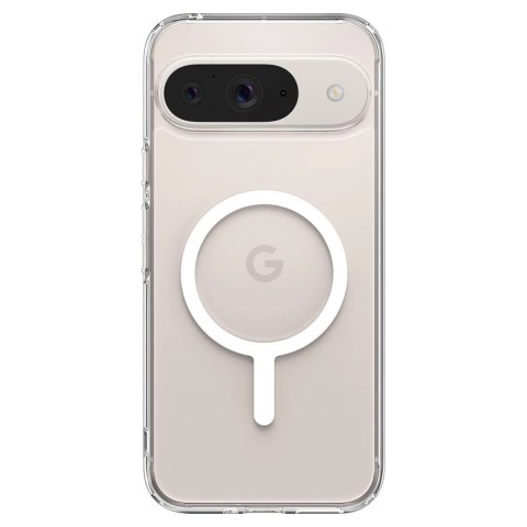 Etui Spigen Ultra Hybrid OneTap Ring MagSafe Google Pixel 9 Pro - białe Etui Spigen Ultra Hybrid OneTap Ring MagSafe Google Pixel 9 Pro - białe