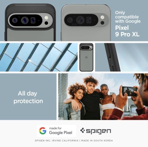 Etui Spigen Ultra Hybrid na Google Pixel 9 Pro XL - czarne Etui Spigen Ultra Hybrid na Google Pixel 9 Pro XL - czarne