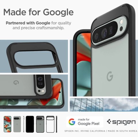 Etui Spigen Ultra Hybrid na Google Pixel 9 Pro XL - czarne Etui Spigen Ultra Hybrid na Google Pixel 9 Pro XL - czarne