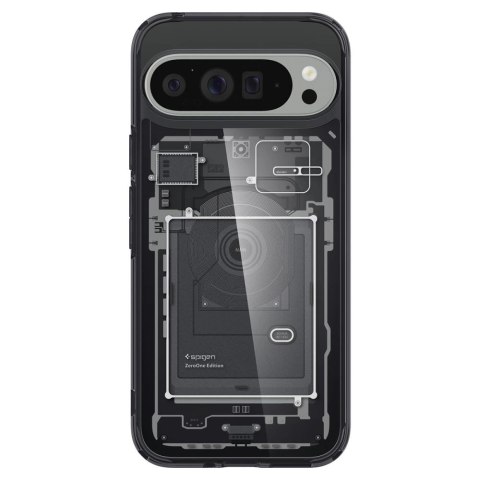 Etui Spigen Ultra Hybrid na Google Pixel 9 Pro XL - szare Etui Spigen Ultra Hybrid na Google Pixel 9 Pro XL - szare