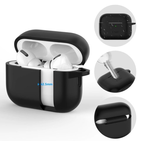 Etui Tech-Protect Silicone Hook na Apple AirPods Pro 1 / 2 - pomarańczowe