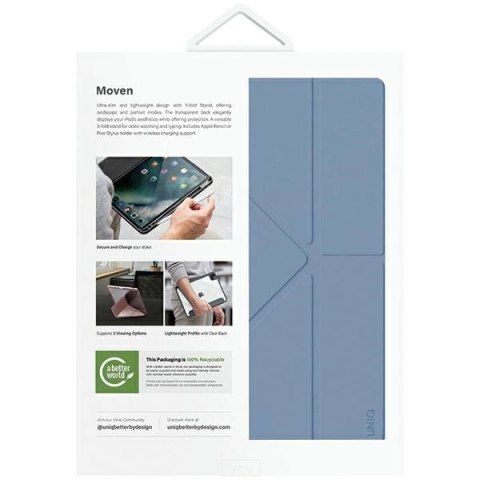Etui UNIQ Moven na iPad Air 13" (2024) - niebieskie Etui UNIQ Moven na iPad Air 13" (2024) - niebieskie