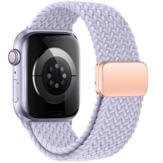 Pasek Tech-Protect Nylonmag na Apple Watch 4 / 5 / 6 / 7 / 8 / 9 / SE (38 / 40 / 41 mm) - fioletowy