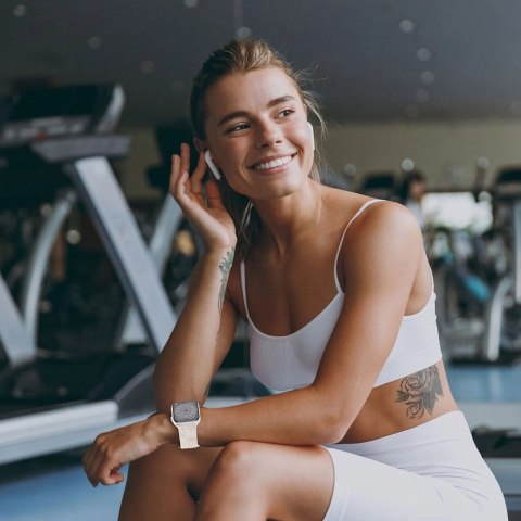 Pasek Tech-Protect Nylonmag na Apple Watch 4 / 5 / 6 / 7 / 8 / 9 / SE (38 / 40 / 41 mm) - różowy