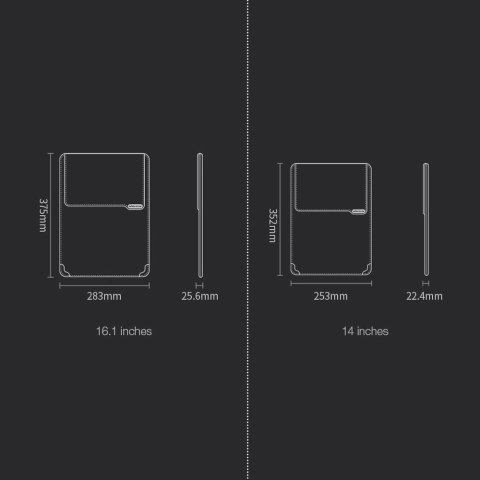 Pokrowiec Nillkin Versatile na laptopa do 14'' z podstawką i podkładką pod myszkę - szary Pokrowiec Nillkin Versatile na laptopa do 14'' z podstawką i podkładką pod myszkę - szary