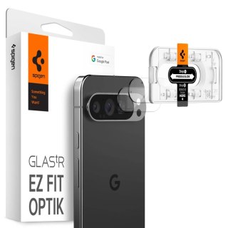 Szkło hartowane na aparat Spigen Optik.tR Ez Fit na Google Pixel 9 Pro XL (2-pak)