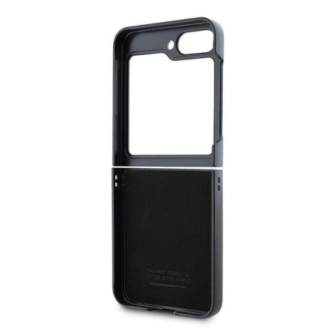 Etui BMW Carbon Tricolor na Samsung Galaxy Z Flip 6 - czarne