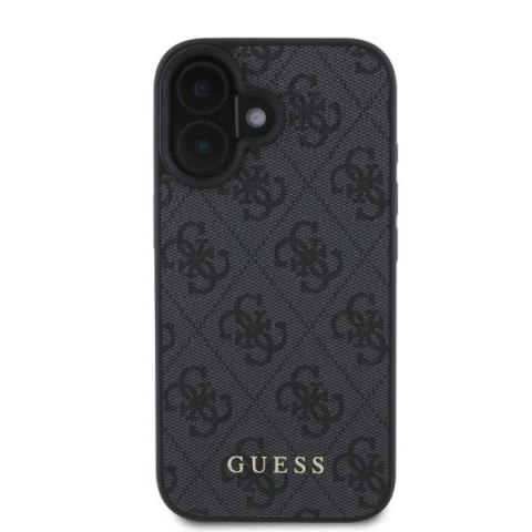 Etui Guess 4G Classic na iPhone 16 - czarny