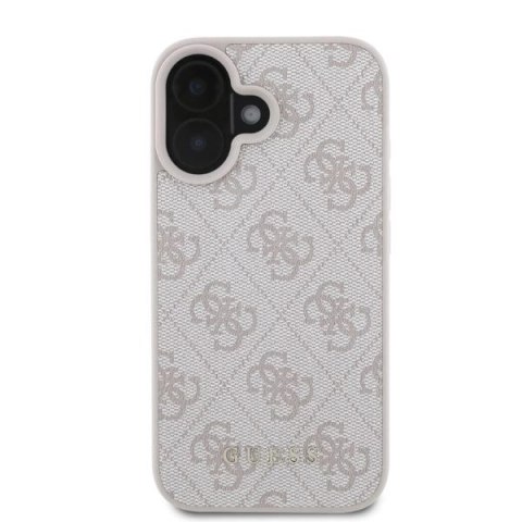 Etui Guess 4G Classic na iPhone 16 - różowe