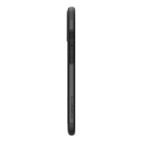 Etui Spigen Slim Armor MagSafe na iPhone 16 - czarne Etui Spigen Slim Armor MagSafe na iPhone 16 - czarne