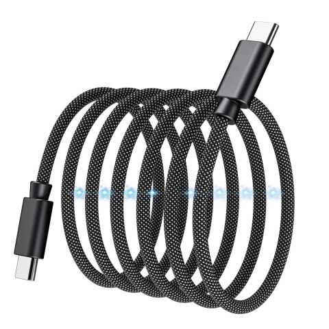 Kabel Choetech XCC-1054 240W z Power Delivery 3.1 USB-C magnetyczny 1,2m - czarny Kabel Choetech XCC-1054 240W z Power Delivery 3.1 USB-C magnetyczny 1,2m - czarny