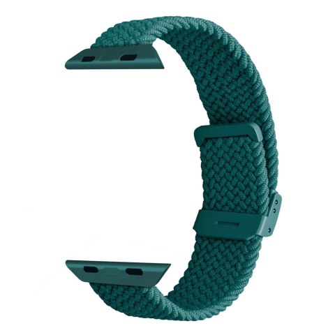 Pasek nylonowy Puro Loop do Apple Watch 42 / 44 / 45 / 49 mm - ciemnozielony