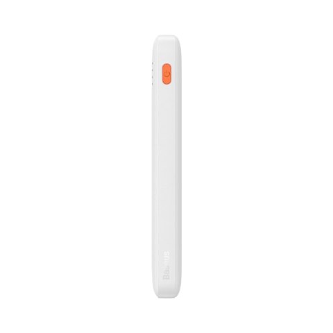 Powerbank Baseus Airpow 20W 10000mAh z kablem Baseus Simple Series USB-A - USB-C 30 cm - biały Powerbank Baseus Airpow 20W 10000mAh z kablem Baseus Simple Series USB-A - USB-C 30 cm - biały