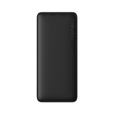 Powerbank Baseus Airpow 20W 10000mAh z kablem Baseus Simple Series USB-A - USB-C 30 cm - czarny Powerbank Baseus Airpow 20W 10000mAh z kablem Baseus Simple Series USB-A - USB-C 30 cm - czarny