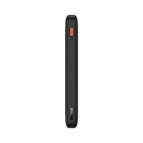 Powerbank Baseus Airpow 20W 10000mAh z kablem Baseus Simple Series USB-A - USB-C 30 cm - czarny Powerbank Baseus Airpow 20W 10000mAh z kablem Baseus Simple Series USB-A - USB-C 30 cm - czarny