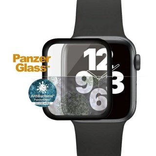 Szkło hartowane PanzerGlass Curved antybakteryjne na Apple Watch 4/5/6/SE - 40mm - czarne