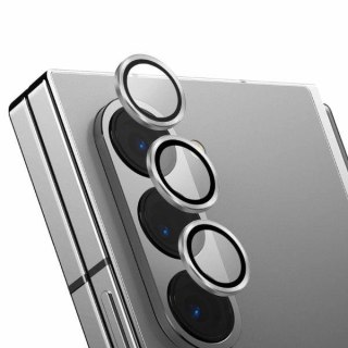 Szkło hartowane UNIQ Optix Auminium na obiektyw z aplikatorem na Samsung Galaxy Z Fold 6 - białe