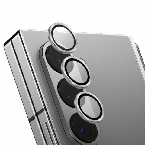 Szkło hartowane UNIQ Optix Auminium na obiektyw z aplikatorem na Samsung Galaxy Z Fold 6 - białe Szkło hartowane UNIQ Optix Auminium na obiektyw z aplikatorem na Samsung Galaxy Z Fold 6 - białe