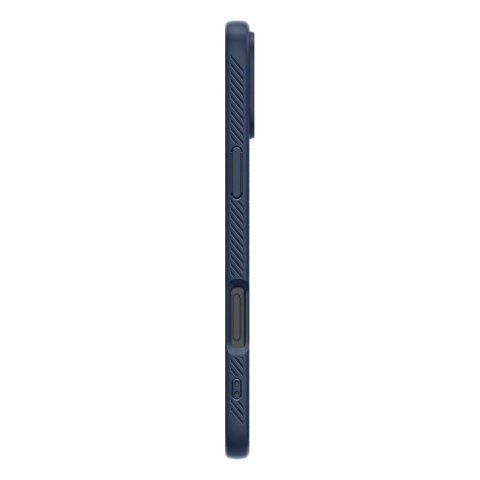 Etui Spigen Liquid Air na iPhone 16 - niebieskie Etui Spigen Liquid Air na iPhone 16 - niebieskie