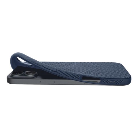 Etui Spigen Liquid Air na iPhone 16 - niebieskie Etui Spigen Liquid Air na iPhone 16 - niebieskie