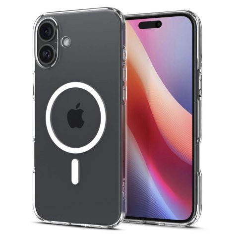 Etui Spigen Liquid Crystal Mag z MagSafe na iPhone 16 Plus - przezroczyste Etui Spigen Liquid Crystal Mag z MagSafe na iPhone 16 Plus - przezroczyste