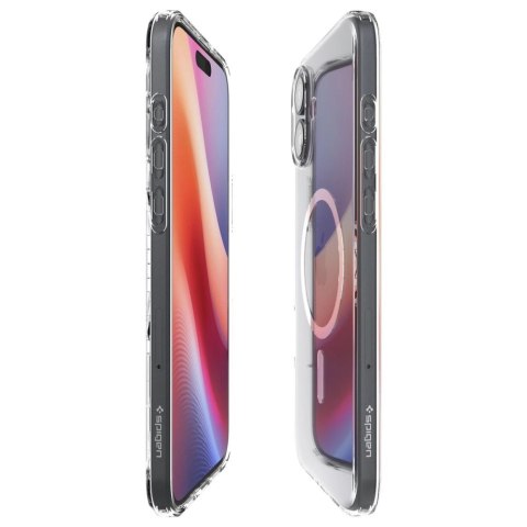 Etui Spigen Liquid Crystal Mag z MagSafe na iPhone 16 Plus - przezroczyste Etui Spigen Liquid Crystal Mag z MagSafe na iPhone 16 Plus - przezroczyste