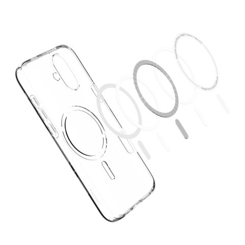 Etui Spigen Liquid Crystal Mag z MagSafe na iPhone 16 - przezroczyste Etui Spigen Liquid Crystal Mag z MagSafe na iPhone 16 - przezroczyste