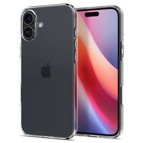Etui Spigen Liquid Crystal na iPhone 16 Plus - przezroczyste Etui Spigen Liquid Crystal na iPhone 16 Plus - przezroczyste