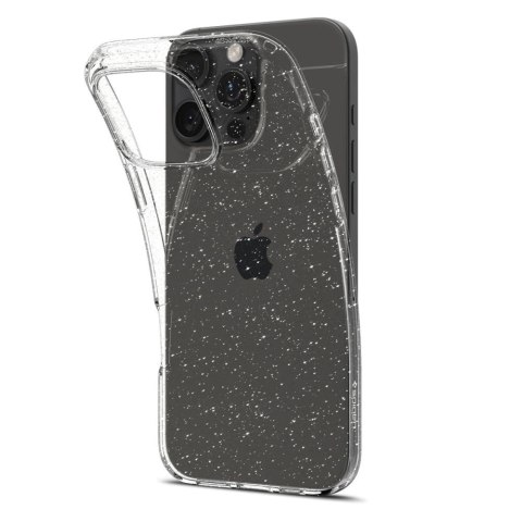 Etui Spigen Liquid Crystal na iPhone 16 Pro - przezroczysto-brokatowe Etui Spigen Liquid Crystal na iPhone 16 Pro - przezroczysto-brokatowe