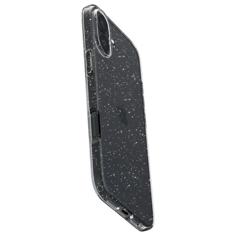 Etui Spigen Liquid Crystal na iPhone 16 - przezroczysto-brokatowe Etui Spigen Liquid Crystal na iPhone 16 - przezroczysto-brokatowe