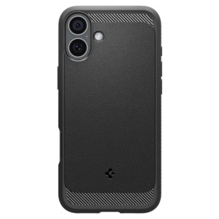 Etui Spigen Rugged Armor MagSafe do iPhone 16 Plus - czarne