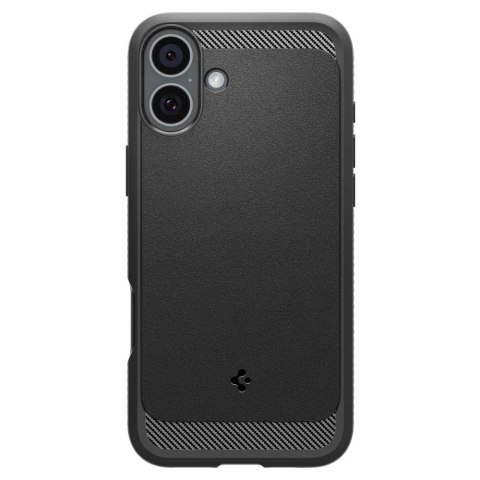 Etui Spigen Rugged Armor MagSafe do iPhone 16 Plus - czarne Etui Spigen Rugged Armor MagSafe do iPhone 16 Plus - czarne