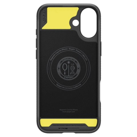 Etui Spigen Rugged Armor MagSafe do iPhone 16 Plus - czarne Etui Spigen Rugged Armor MagSafe do iPhone 16 Plus - czarne