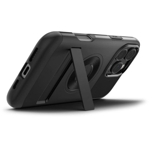 Etui Spigen Slim Armor MagSafe na iPhone 16 Pro Max - czarne Etui Spigen Slim Armor MagSafe na iPhone 16 Pro Max - czarne