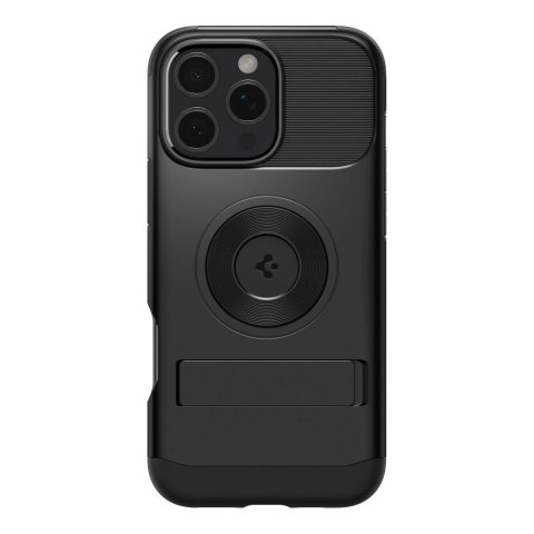 Etui Spigen Slim Armor MagSafe na iPhone 16 Pro - czarne Etui Spigen Slim Armor MagSafe na iPhone 16 Pro - czarne